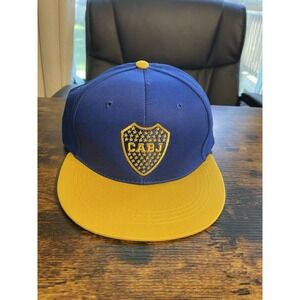 Boca Juniors Football Argentina Men's Hat  Snap Back Officially Licensed Blue